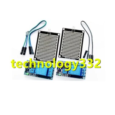 Raindrop Control Panel Module 1PC NEW 5V/12V raindrop controller module with relay waterless on ...