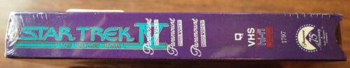 STAR TREK IV THE VOYAGE HOME SEALED VHS TAPE Paramount Watermarks SHATNER Nimoy - Picture 3 of 4