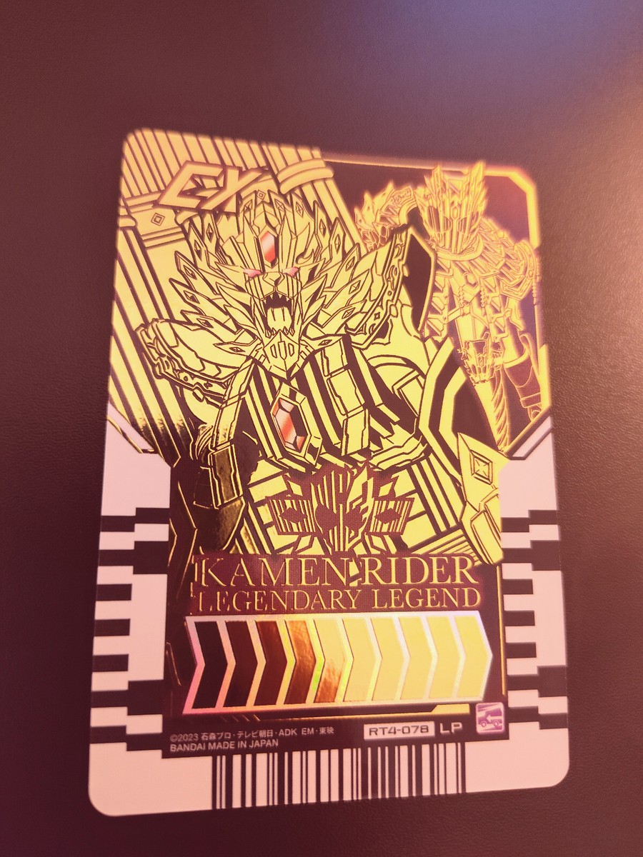 RT4-078 LP Parallel Legendary Legend Ride Chemy Card (Rider