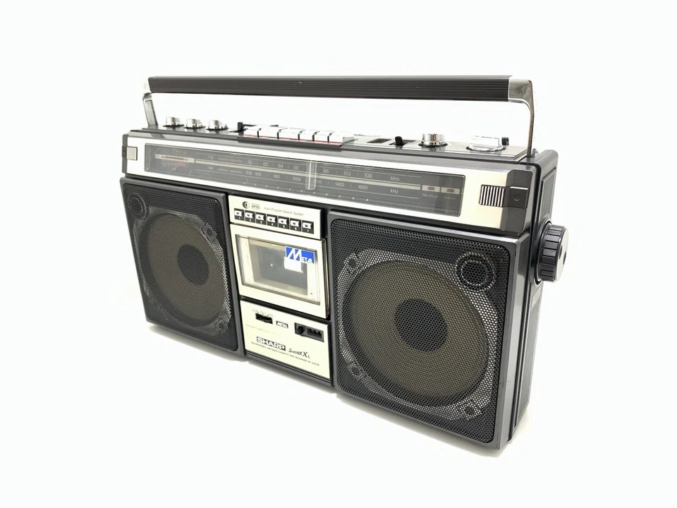 Sharp Gf 308SB Boombox Stereo Radio Kassette Vintage Work Perfect Good Look - Bild 3 von 4