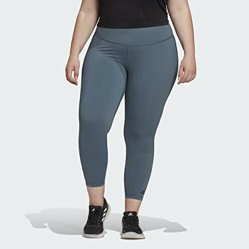 Женщины Adidas Plus Size верят в эти колготки 2.0 Solid 7/8, Legend Blue