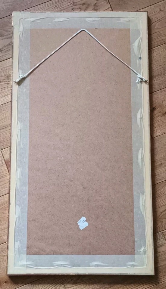 Large Vintage Gold Gilt Framed Print The Reader Albert Joseph Moore