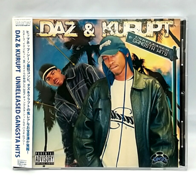 CD) Daz & Kurupt ‎– Unreleased Gangsta Hits, WESTUPCD-016, Comp