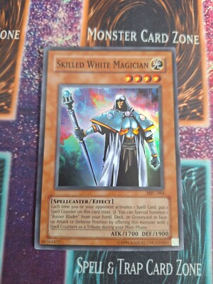 Yu-Gi-Oh! TCG Skilled White Magician MFC-064 Super Rare Unlimited