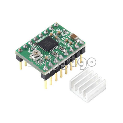 A4988 3D Drucker Schrittmotor Treiber Modul Reprap Stepper Driver + Kühlkörper