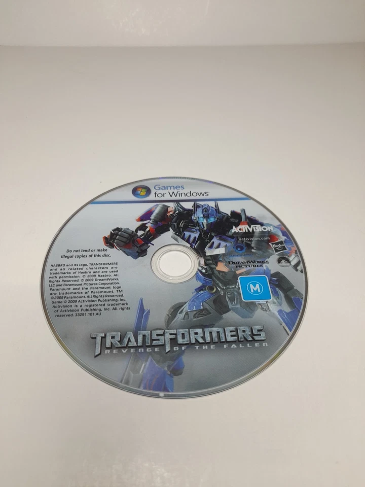 Transformers: Revenge of the fallen The game PC ( Used, AUS, Complete) - Image 4 of 4