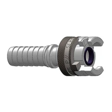 DIXON VALVE & COUPLING 4PS3 Quick Connect,Socket,1/2" Body,3/8" Barb 5CGP0