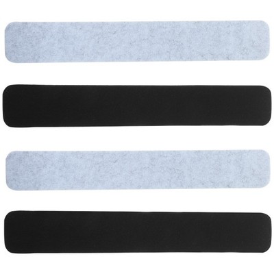 4 Pcs Memotafelstreifen Klassenzimmer Bulletin Board Filzbretter