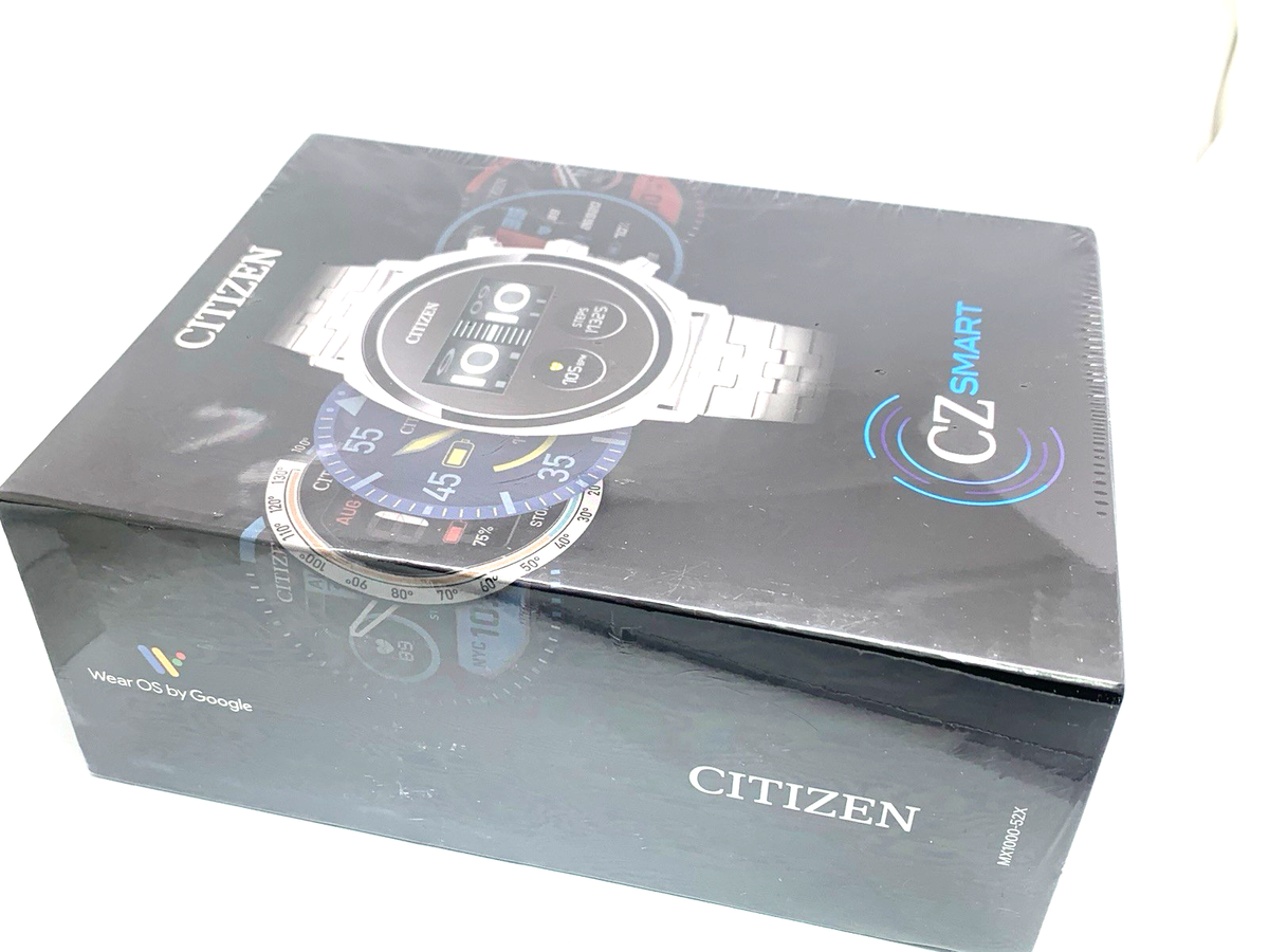 Citizen Men's Watch MX1000-52X CZ Smart Smartwatch Black Dial