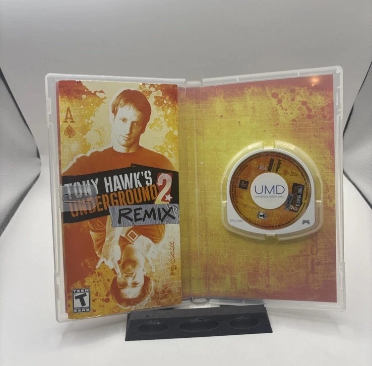 Tony Hawk's Underground 2: Remix (Sony PSP, 2005) Complete CIB Manual TESTED - Image 3 of 4