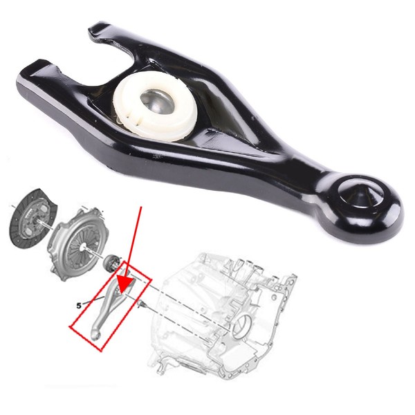AusrüCkgabel Kupplung FüR Fiat Scudo & Ulysse 9651703088 9631584688-image
