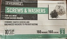 Everbilt Screws/Washers For XPS Foam Backer Board (1006605436)