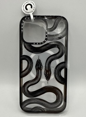 Casetify iPhone 16 Pro Max Black Kingsnake MagSafe Impact Case NO BOX NEW!