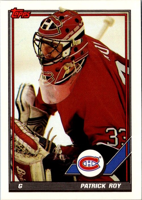 1991-92 Topps #413 Patrick Roy