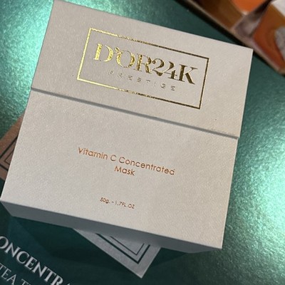 D'OR24K PRESTIGE  Vitamin C Concentrated Mask, NEW in box