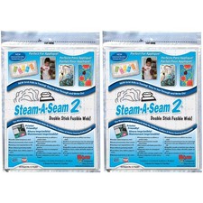 Warm Company Steam-A-Seam 2 Double Stick Fusible Web-9"X12" Sheets 5/Pkg 551...