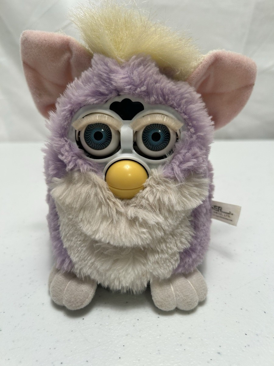Vintage Furby Purple/Yellow Springtime Special Limited Edition