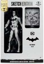 McFarlane DC Multiverse Batman Hush Sketch Gold Label 7  Action Figure - EE Exc
