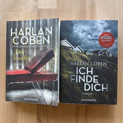 2x Harlan Coben, Goldmann Thriller, Ich finde Dich + Der Insider (Myron Bolitar)