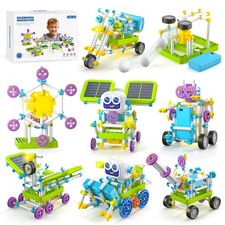 Solar Power Kits, 36+ Model STEM Robot Building Toys for Kids 4-12, 434 Pcs w...