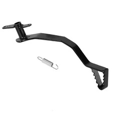 Dirt Bike Brake Pedal, Sturdy Rear Brake Lever Foot Pedal, Black Rear