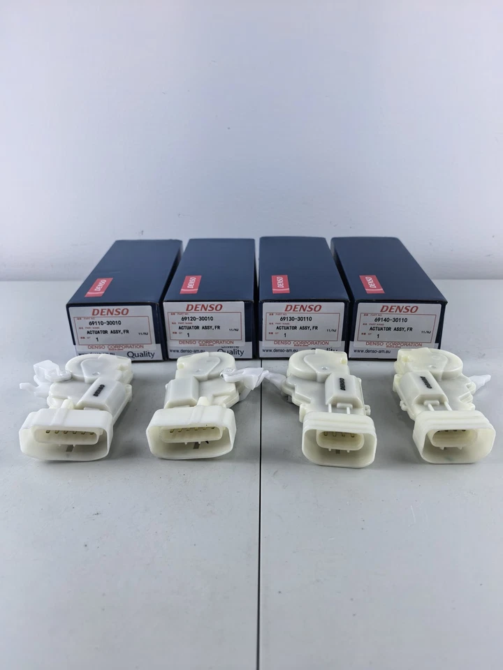 Juego de 4 actuadores eléctricos de bloqueo de puerta Denso para 1998-05 Lexus GS300 GS400 GS430 nuevo Foto 4 de 4