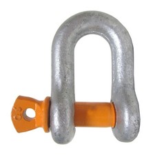 Carbon Screw Pin Chain Shackle, Sizes 1/4 5/16 3/8 5/8 Pro Rigging