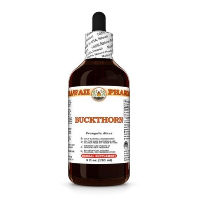 Buckthorn (Frangula Alnus) Tincture, Dried Bark Liquid Extract
