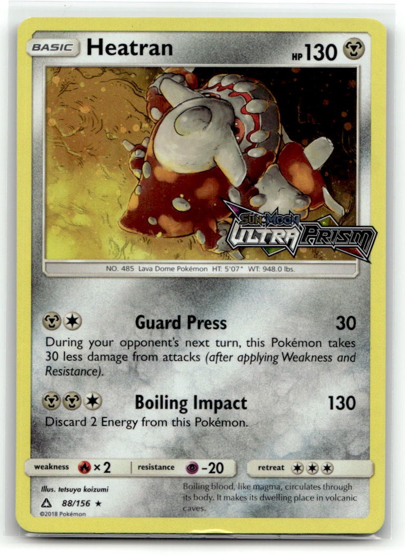 Heatran - (Prerelease) Promo Alternate Art Promos 088/156 NM