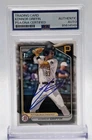 Konnor Griffin Signed 2024 1st Bowman Draft  Paper Card # BD-22 PSA/DNA Pirates
