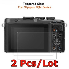 2PCS For Olympus PEN E-PL10 PL9 PL8 E-PL7 Camera Tempered Glass Screen Protector