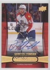 2013-14 Upper Deck Overtime Auto Quinton Howden #37 Auto 1e15