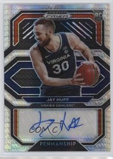 2021-22 Panini Prizm Draft Picks College Penmanship Hyper Jay Huff Auto 1e6a