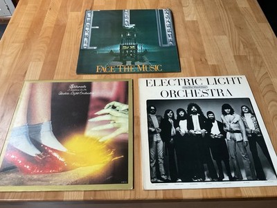 ELO Lps x 3, on the third day, face the music, eldorado Ex