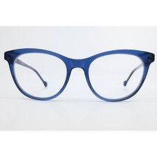 Aura Eyewear Lucille Blue Tortoise Cat Eye Eyeglass Frames 50-18-145 40668