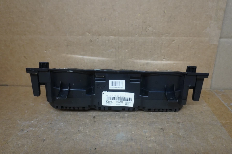 Volkswagen CC 2012 cabezal de instrumentos velocímetro medidor cuadro 132.611 millas Foto 4 de 4