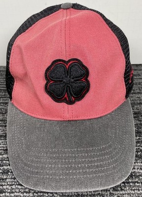   Black Clover   Two Tone Vintage 29 Adjustable Snapback Coral Trucker Hat