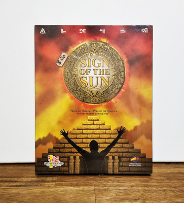 Factory Sealed Sign of The Sun Big Box Game (Rare, 1997, ENG)