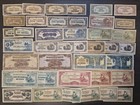 Lot of 40 Japanese Military Banknotes F-XF