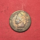 (1) Beautiful Antique 1865 Indian Head Cent/Penny G-GOOD NICE FILLER