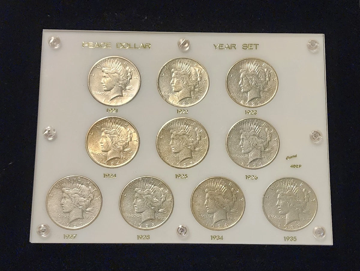 Peace Silver Dollar Sets for sale | eBay