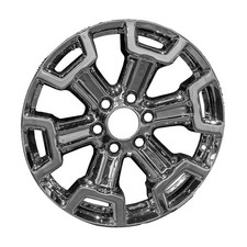 Plated Chrome 6 Split Spoke 20 X 7.5 Used Wheel