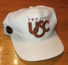 *WOW 90s* Vintage Sports Specialties USC TORJANS Hat adult snapback cap football