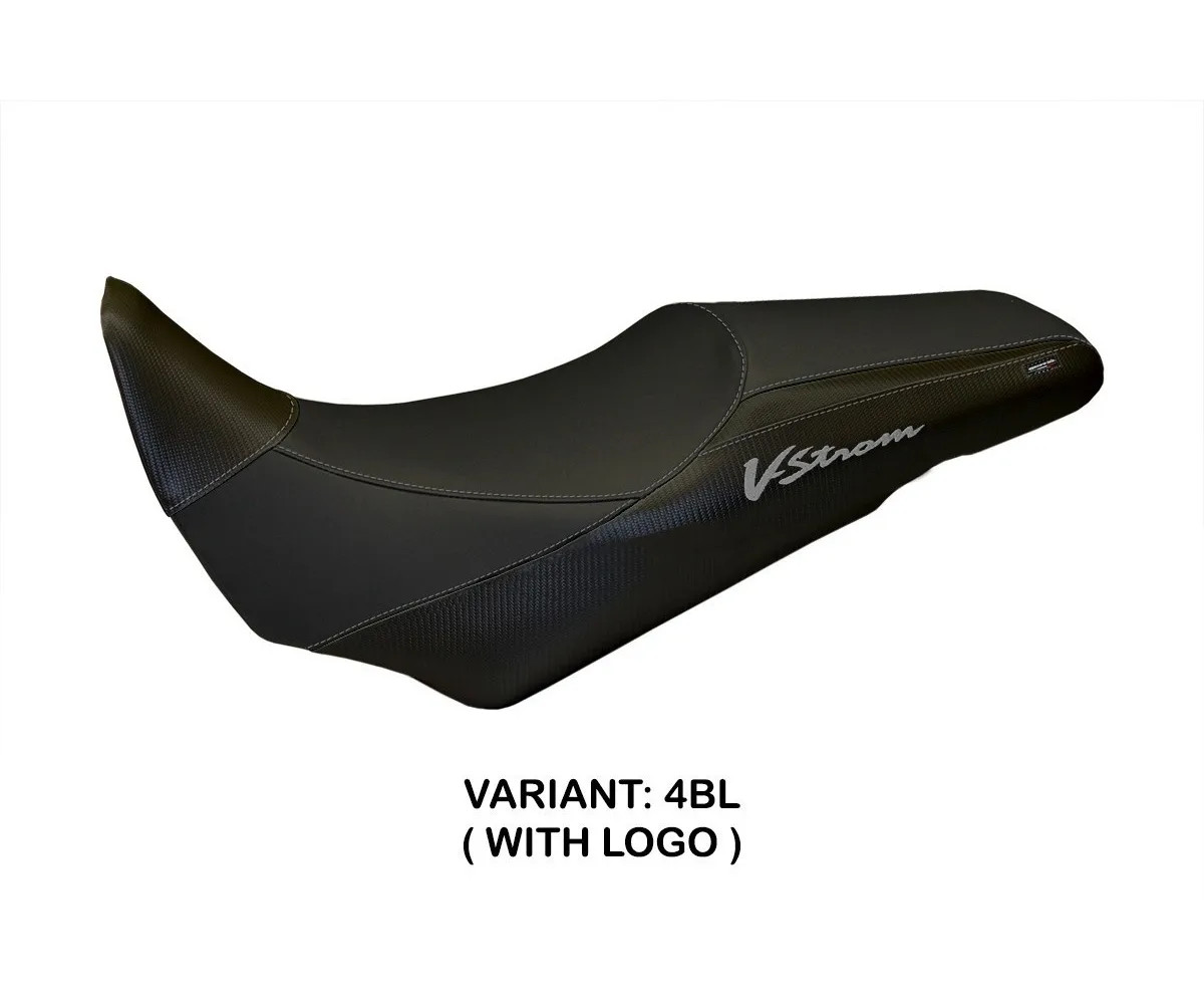 Seat saddle cover Palermo Black (BL) TPZ SUZUKI V-STROM 1000 2014 2019 13x