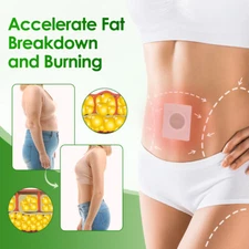 60PCS Slim Patch Weight Loss Slimming Diets Pads Detox Burn Fat Adhesive