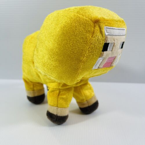 Minecraft Golden Sheep Plush Toy Mojang Jinx 6” - Picture 2 of 5