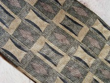AXIS 100% Silk Geometric Necktie Shades of Gr...