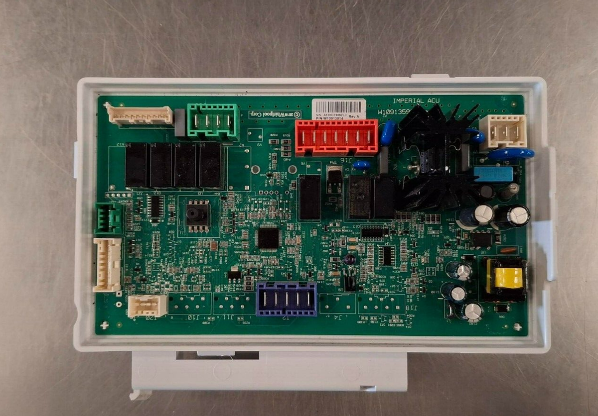 Washer Control Board REV A Whirlpool P/N: W11182096, W10913014