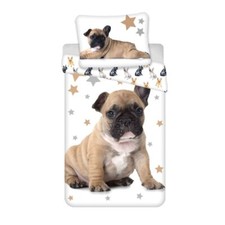 Parure Copripiumino Cucciolo Bulldog