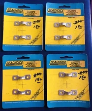 4 Packages (8 Units) SEACHOICE #2880VP Eye Straps Length 1-5/8" Eye Size 1/4"